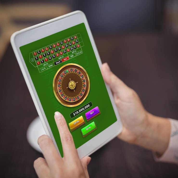 Interface taruhan Kepala Number dengan kontrol volume taruhan